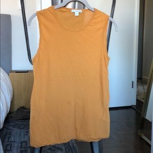 James Perse Orange Muscle Tank